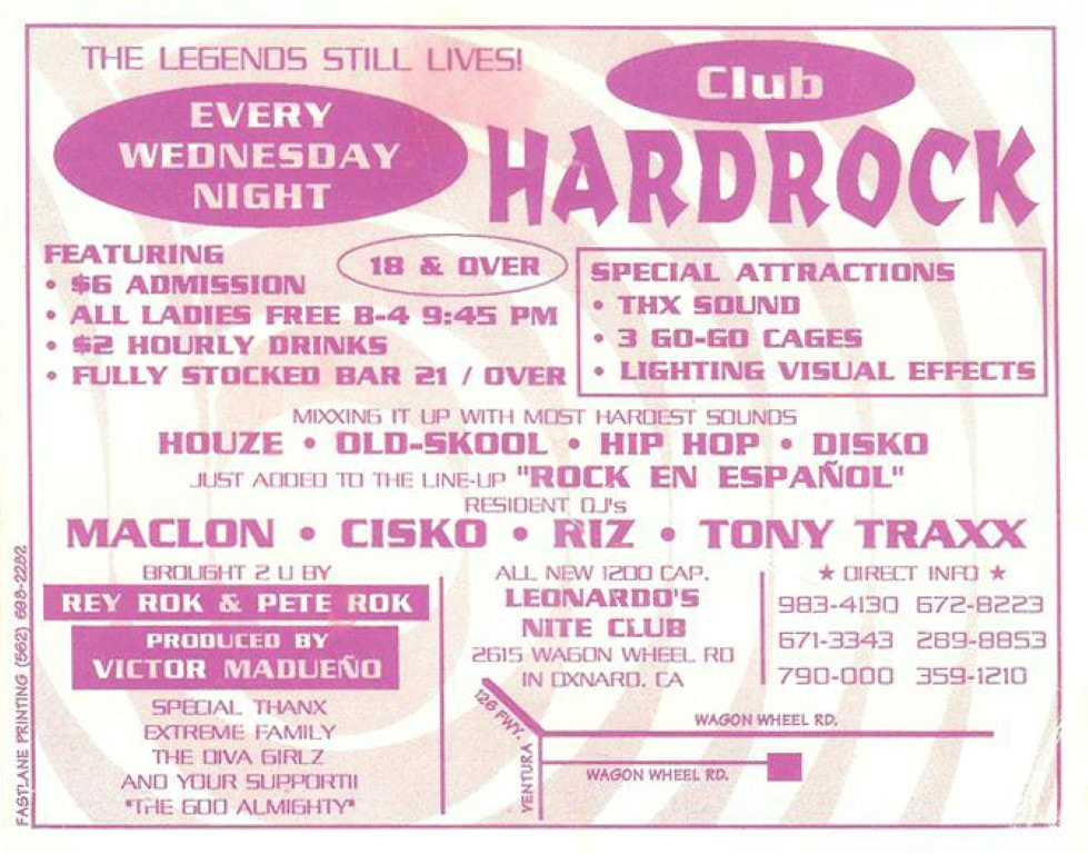 Club Hardrock (7-23-97) DJ Sal V Maclon