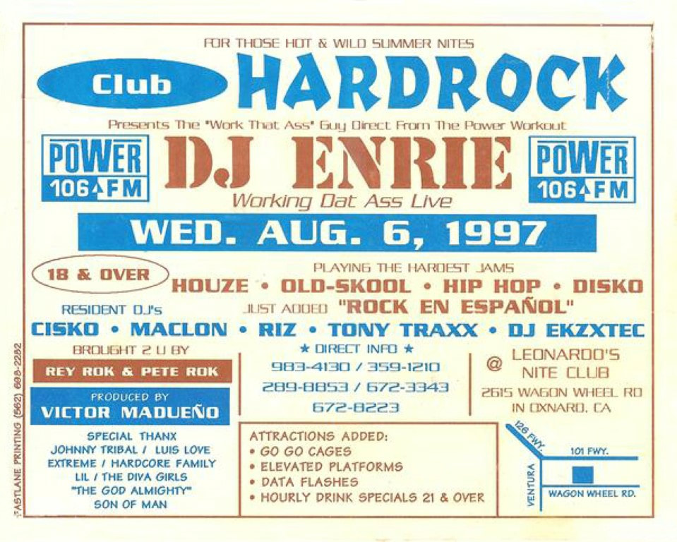 Hardrock (8-6-97) DJ Sal V Maclon