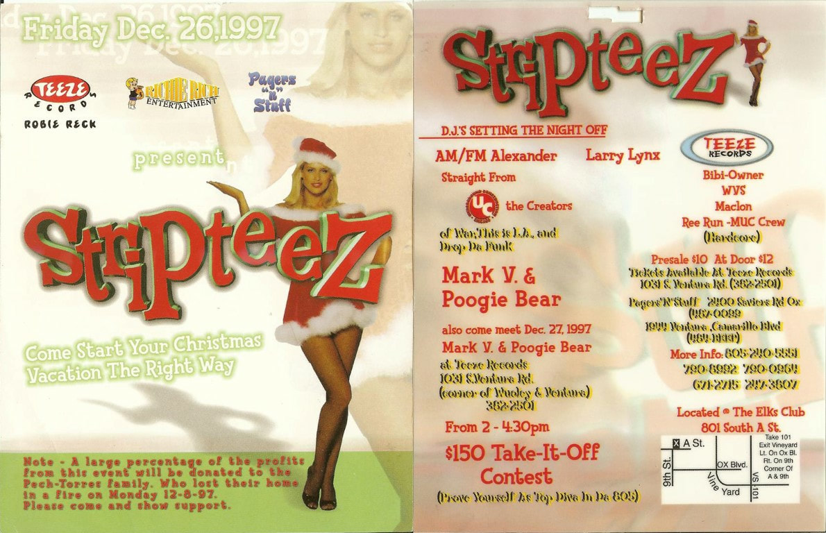 Stripteez (12-26-97) DJ Sal V Maclon