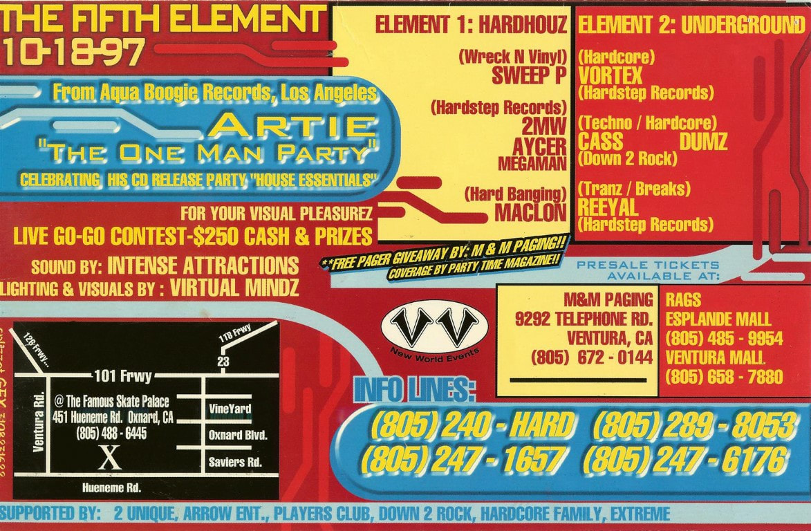 The Fifth Element (10-18-97) DJ Sal V Maclon