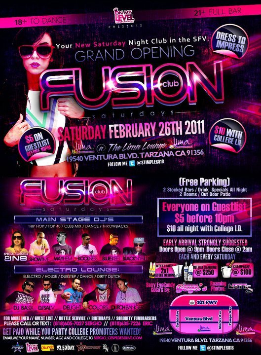 Club Fusion (2-26-11) DJ Sal V