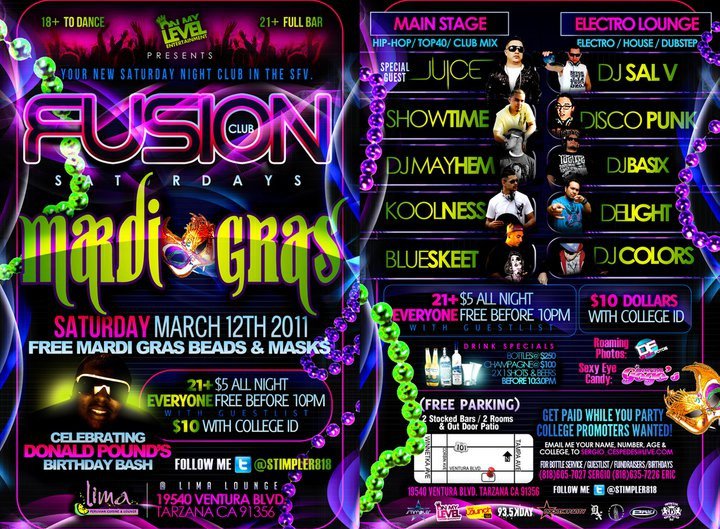 Club Fusion (3-12-11) DJ Sal V