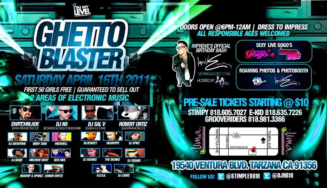 Ghetto Blaster (4-16-11) DJ Sal V